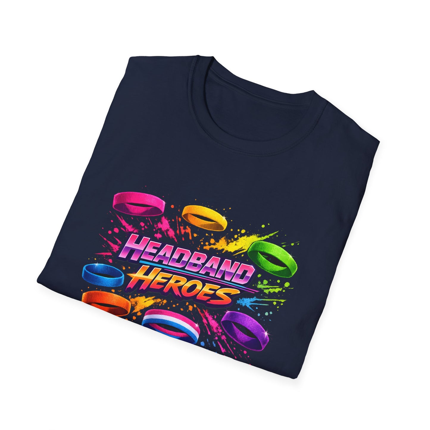 Headband Heroes Colorful Gaming Tee