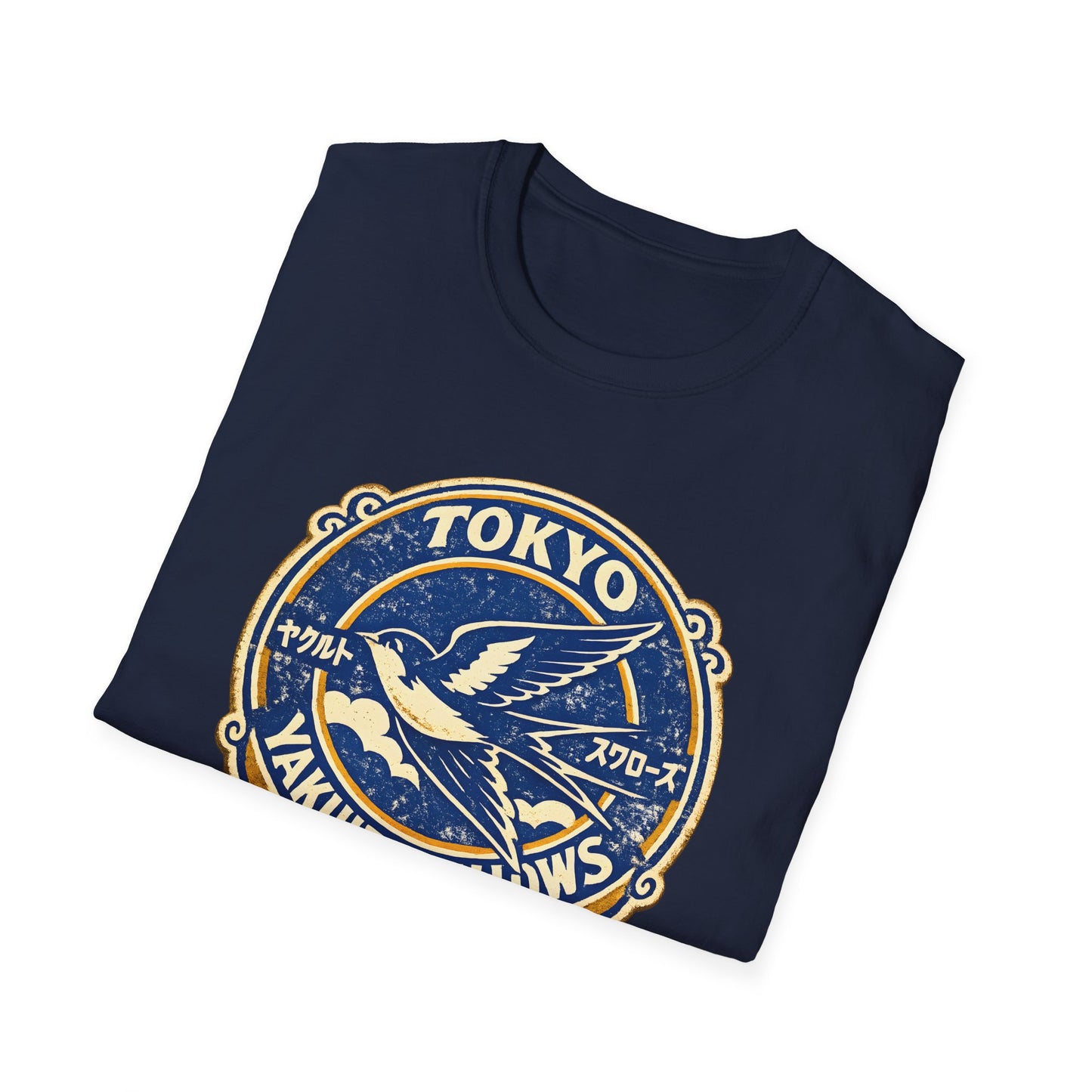 Tokyo Yakult Swallows Vintage Baseball Badge Tee