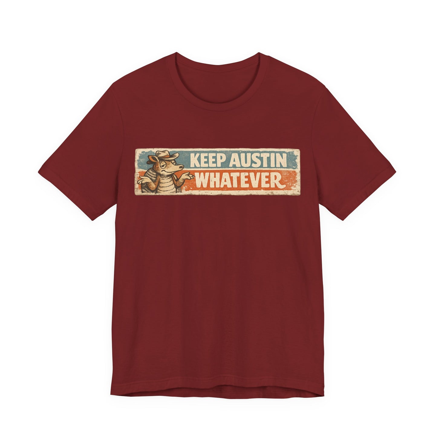 Keep Austin Whatever Retro Tee