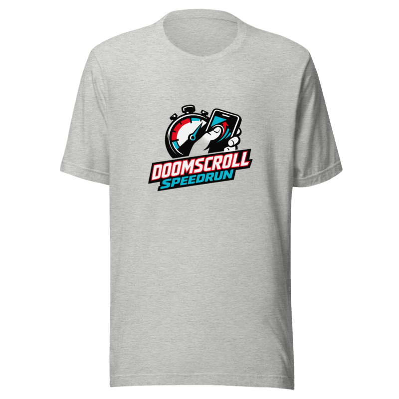 Doomscroll Speedrun Tee - T-Shirt