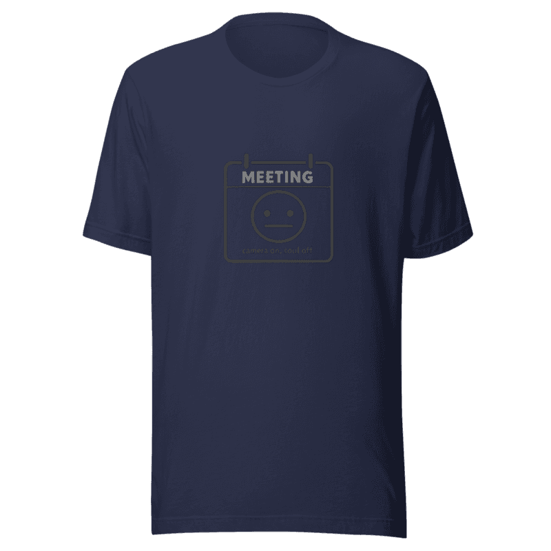 Gen Z Stare Meeting Mode V1 Tee - T-Shirt
