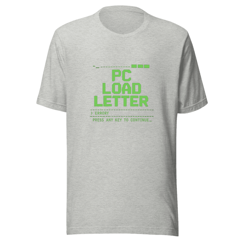 PC Load Letter V2 Tee - T-Shirt
