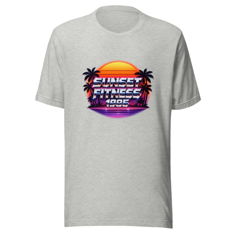 Sunset Fitness 1985 - Retro Gym Vibes