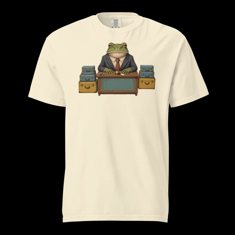 The Concierge tee in Ivory