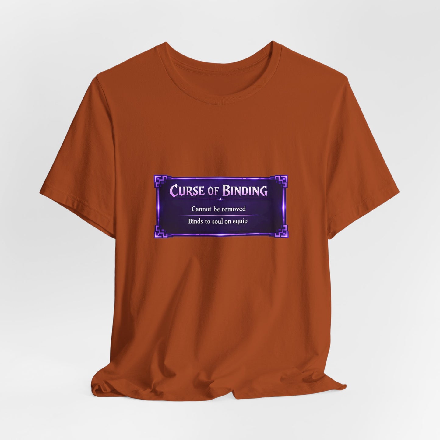 Curse Of Binding Game Tooltip Tee