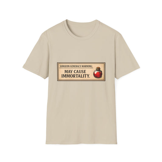Surgeon General's Immortality Warning Tee