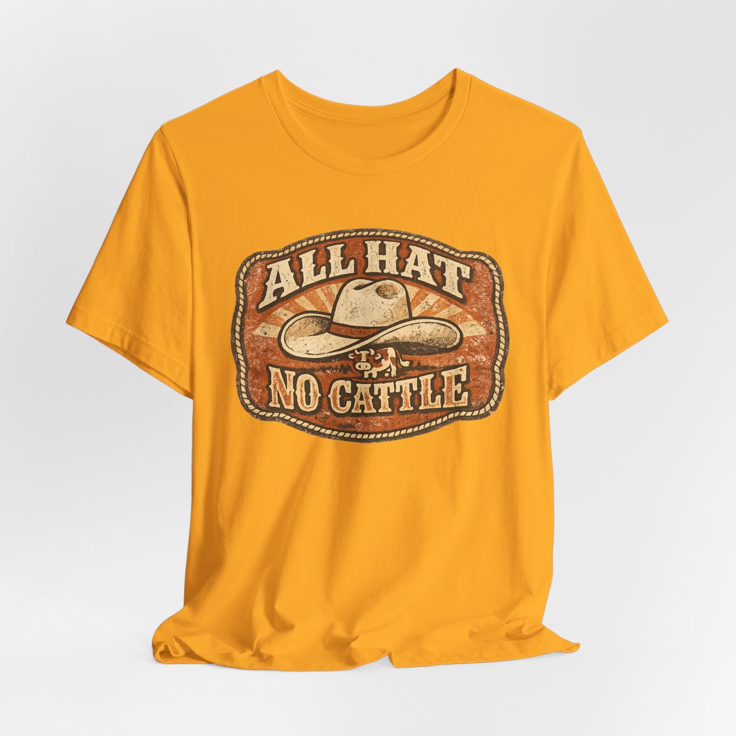 All Hat No Cattle Vintage Tee