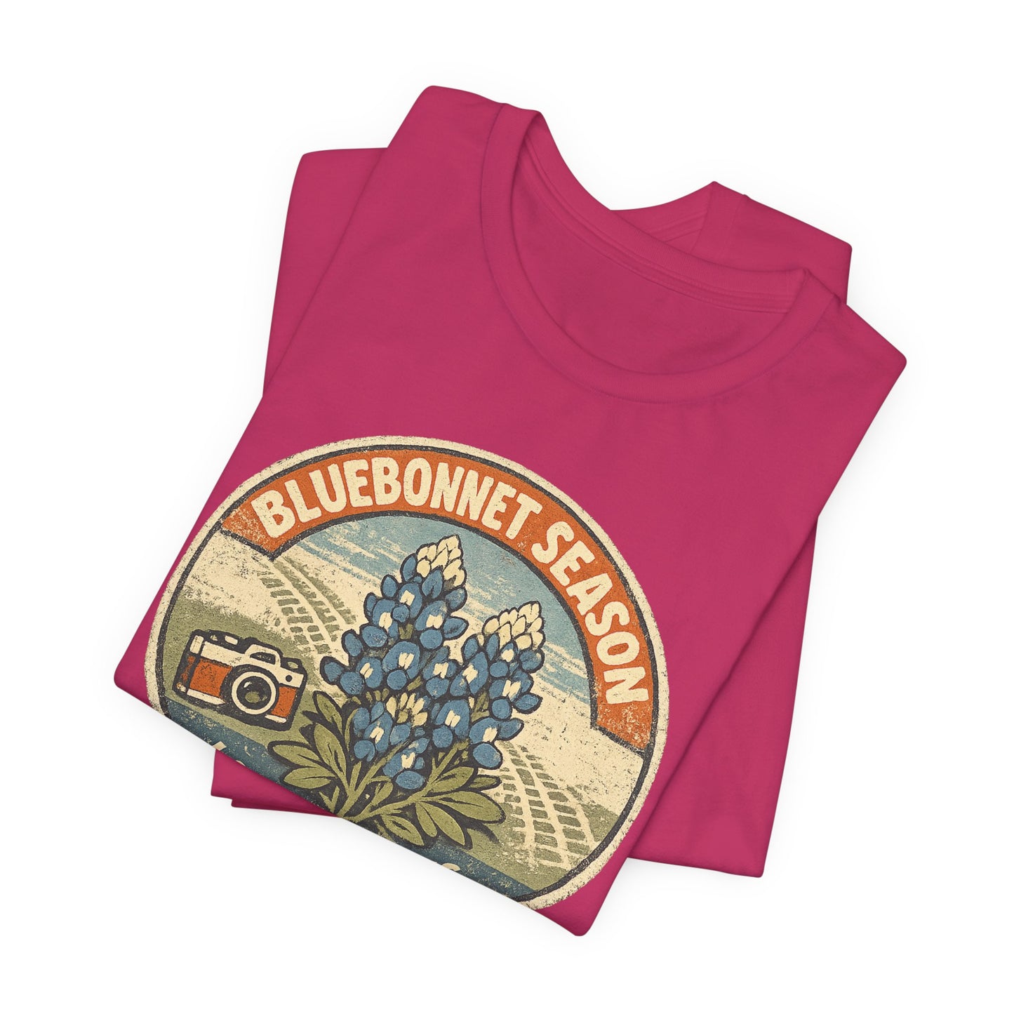 Texas Bluebonnet Tourist Vintage Tee
