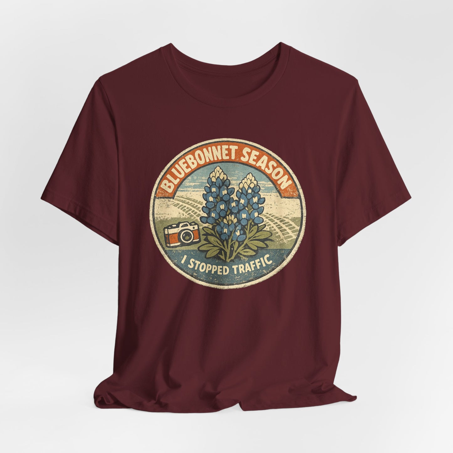 Texas Bluebonnet Tourist Vintage Tee