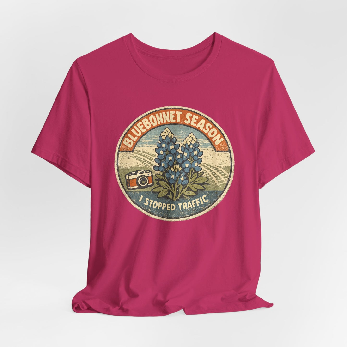 Texas Bluebonnet Tourist Vintage Tee
