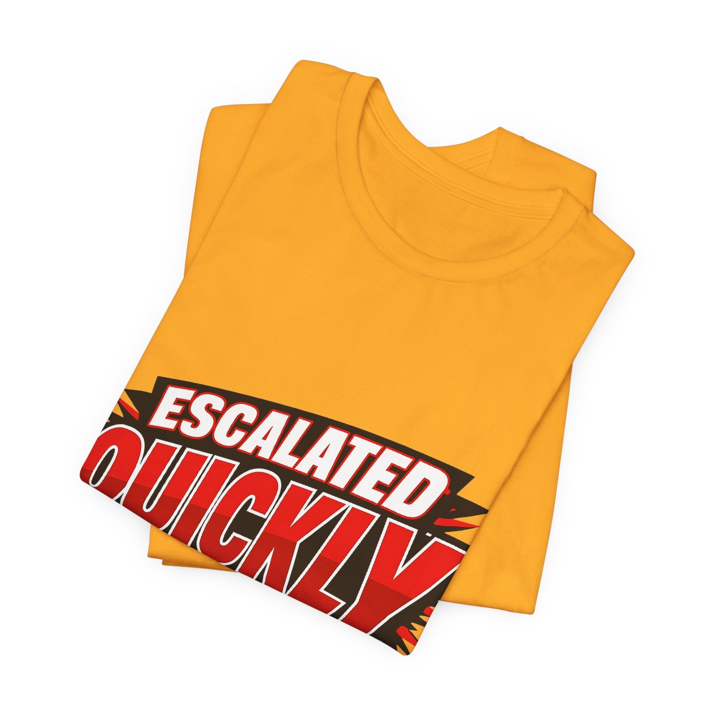 Escalated Quickly Pop Culture Tee