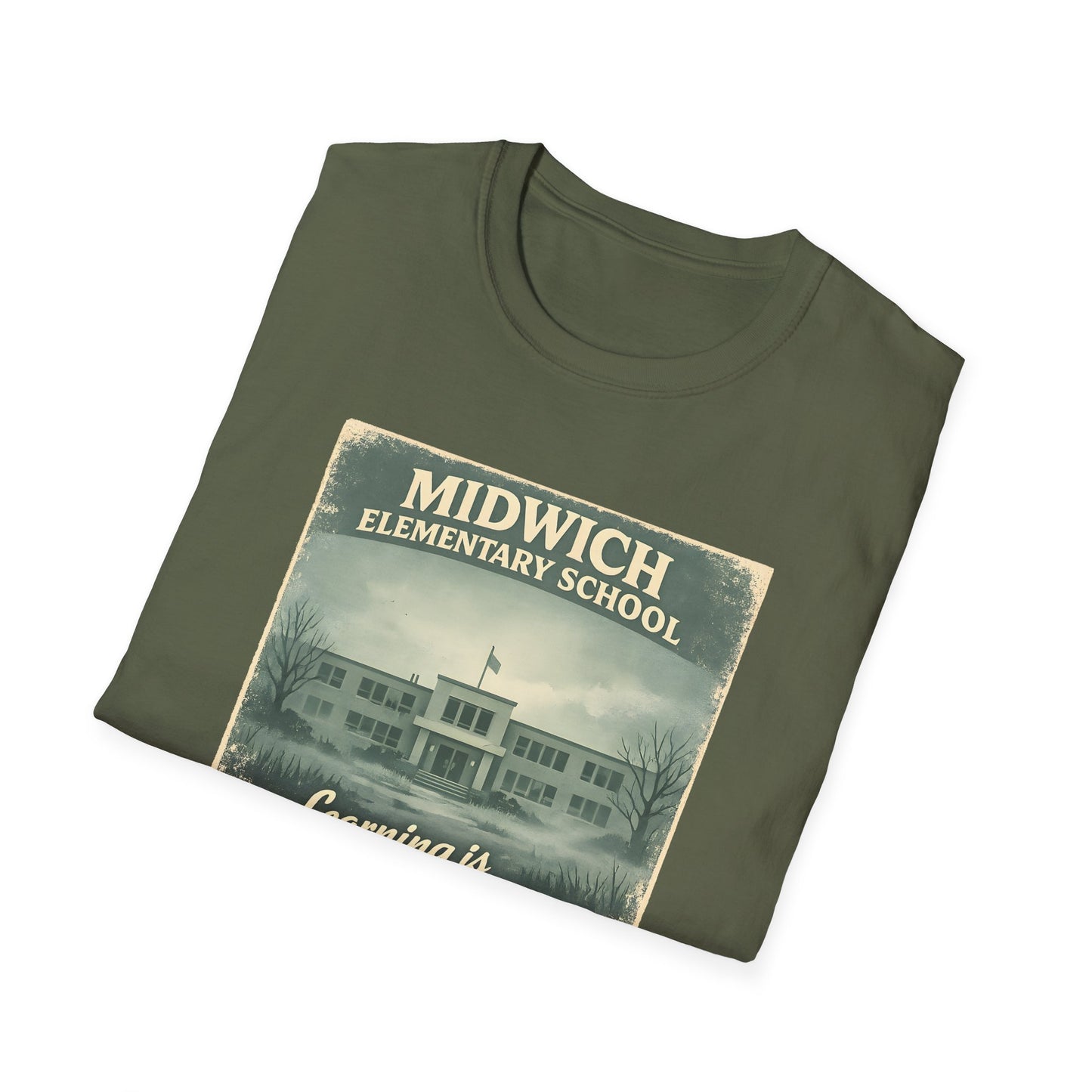 Midwich Elementary Vintage School Learning Forever Tee