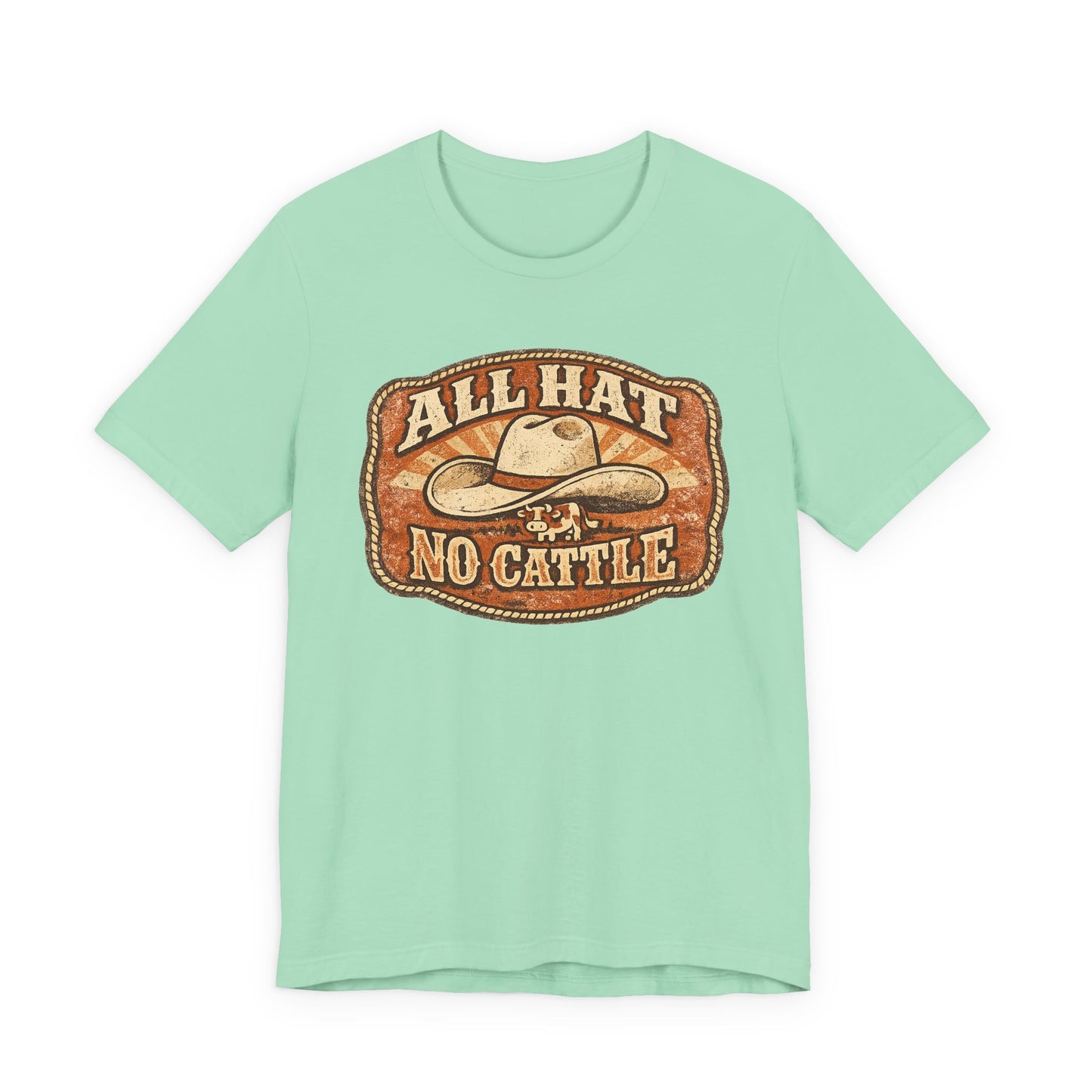 All Hat No Cattle Vintage Tee