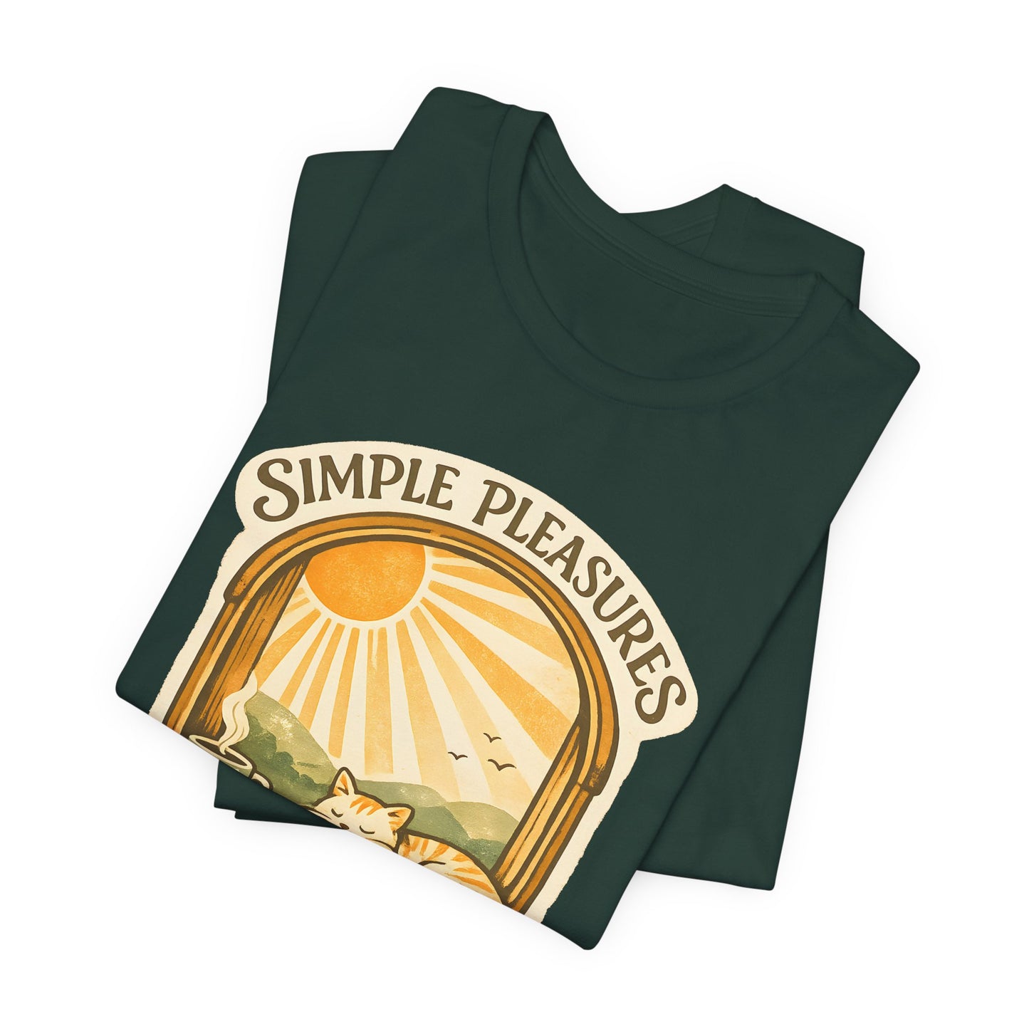 Mornings With Cats V1 Tee