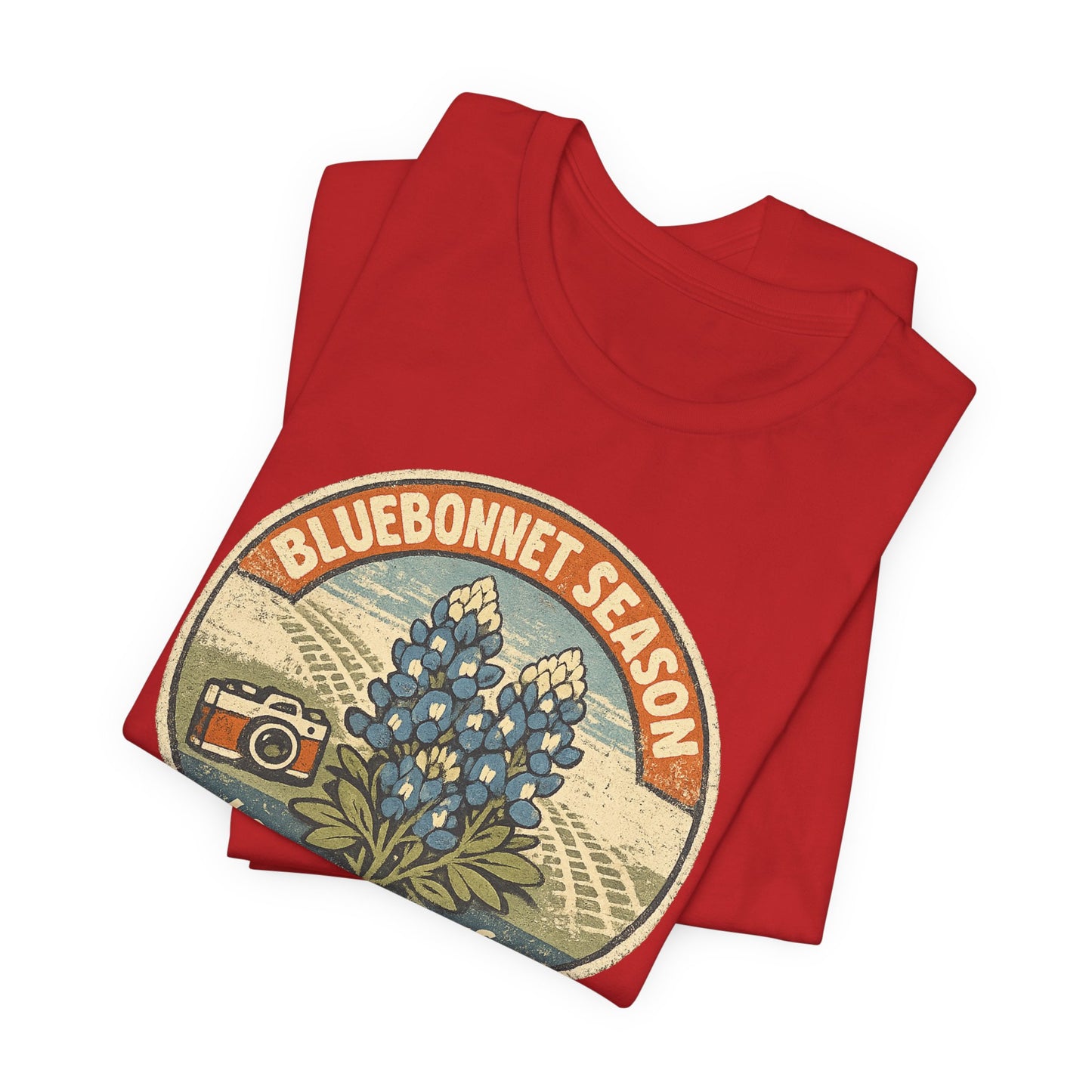 Texas Bluebonnet Tourist Vintage Tee
