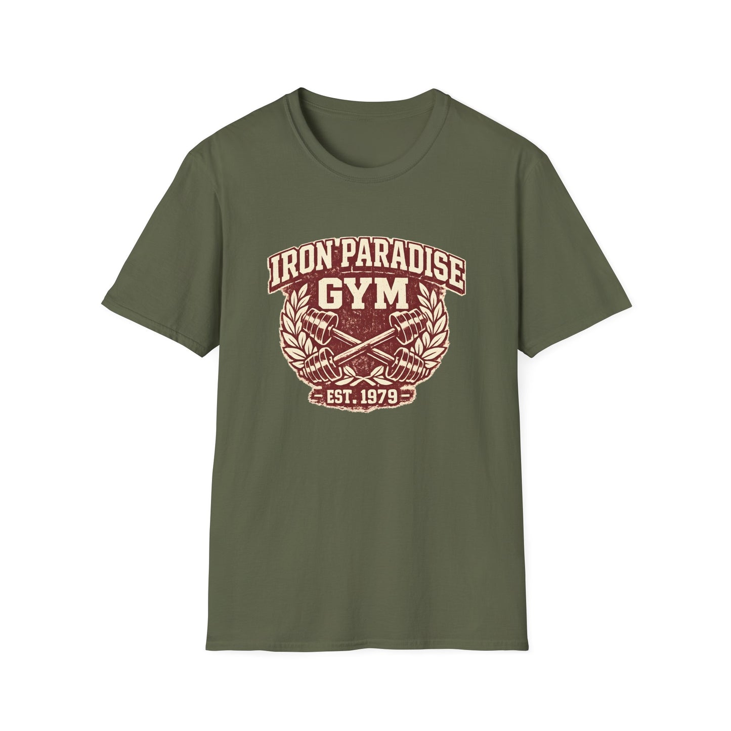 Iron Paradise Gym Vintage Workout Tee