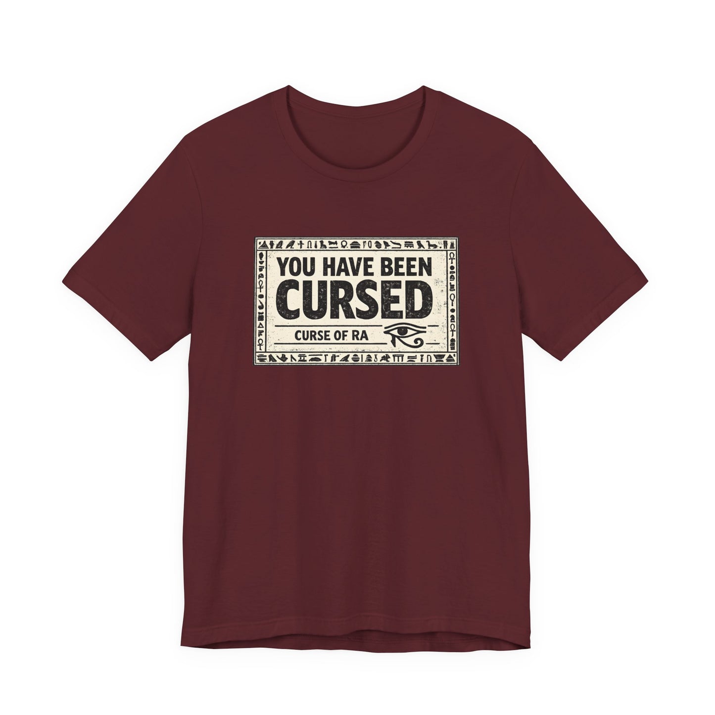 You Have Been Cursed Curse Of Ra Cream Tee