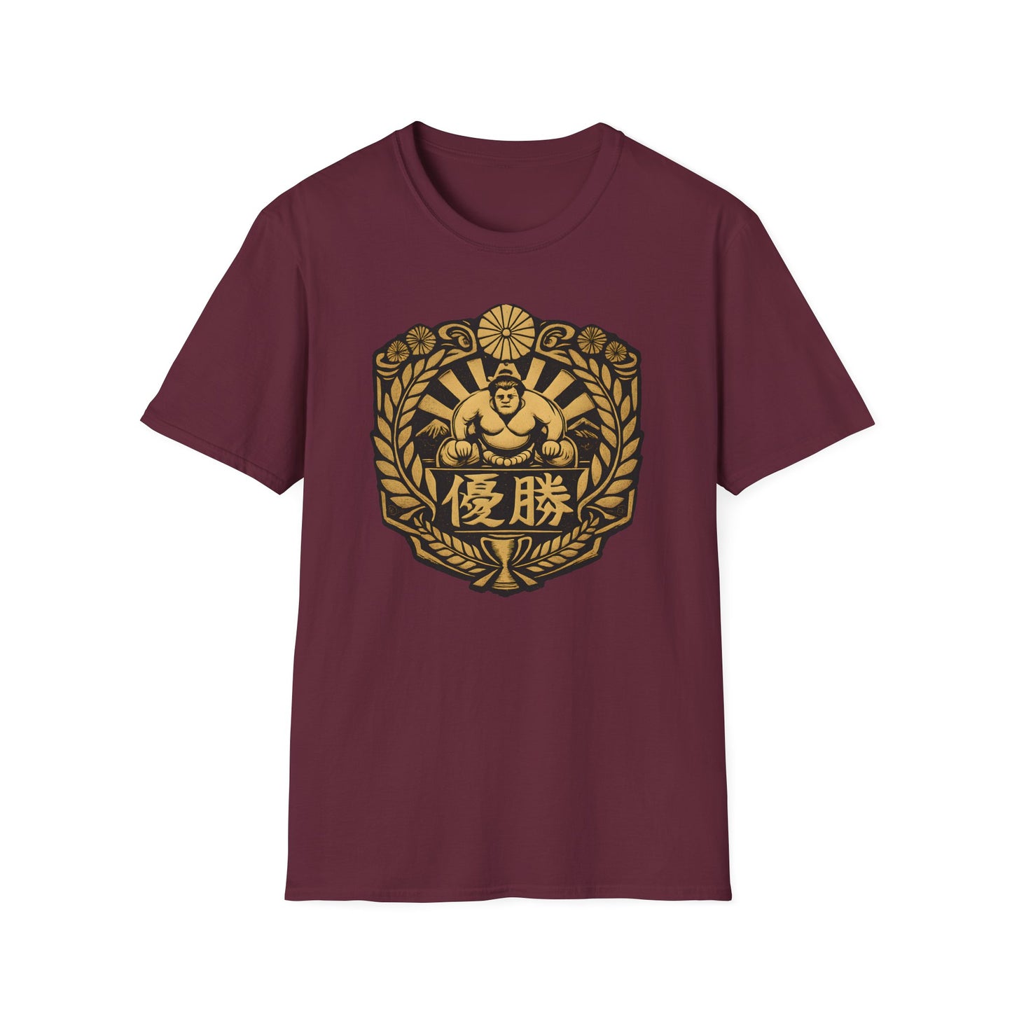 Sumo Champion Victory Crest Tee