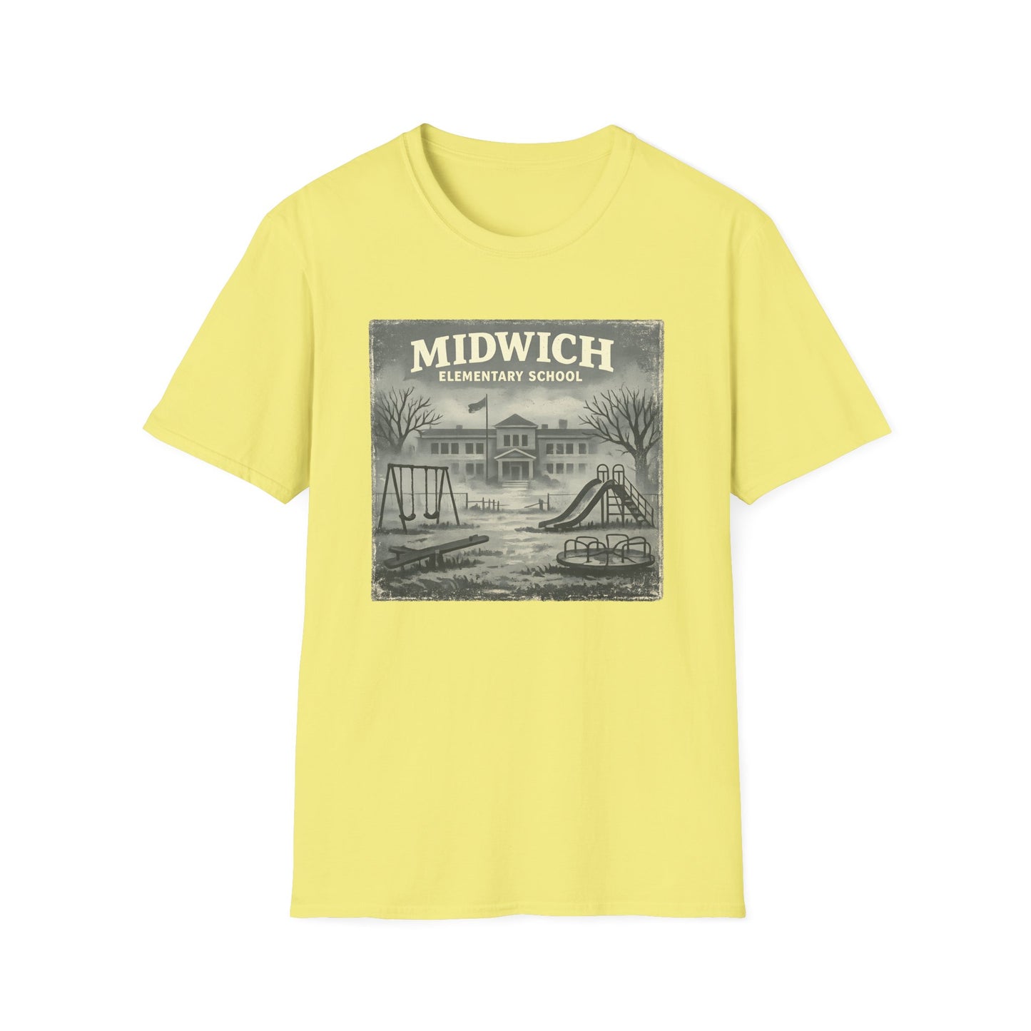 Midwich Elementary Vintage Horror School Playground Tee