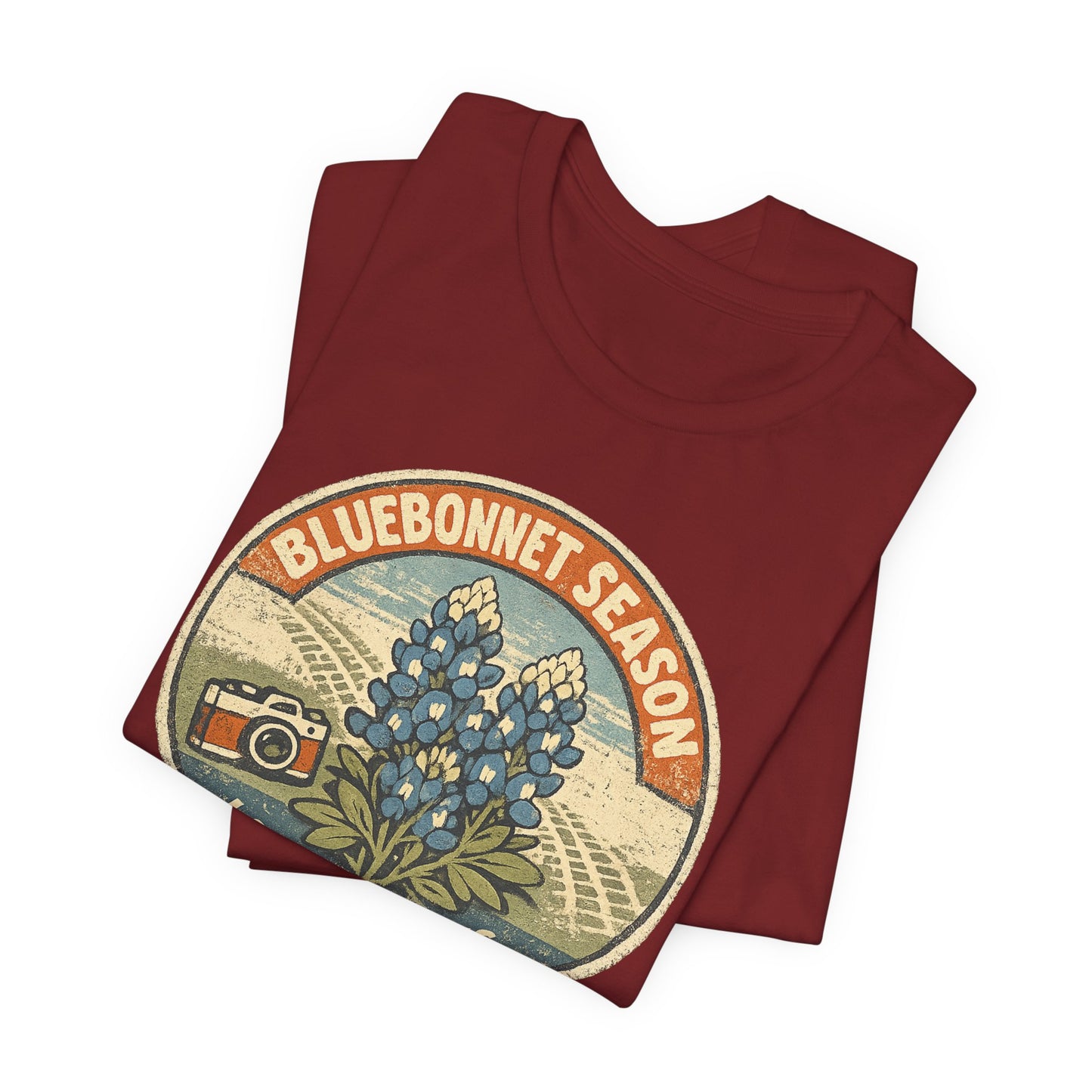 Texas Bluebonnet Tourist Vintage Tee