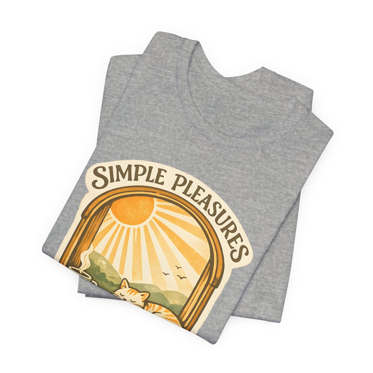 Mornings With Cats V1 Tee