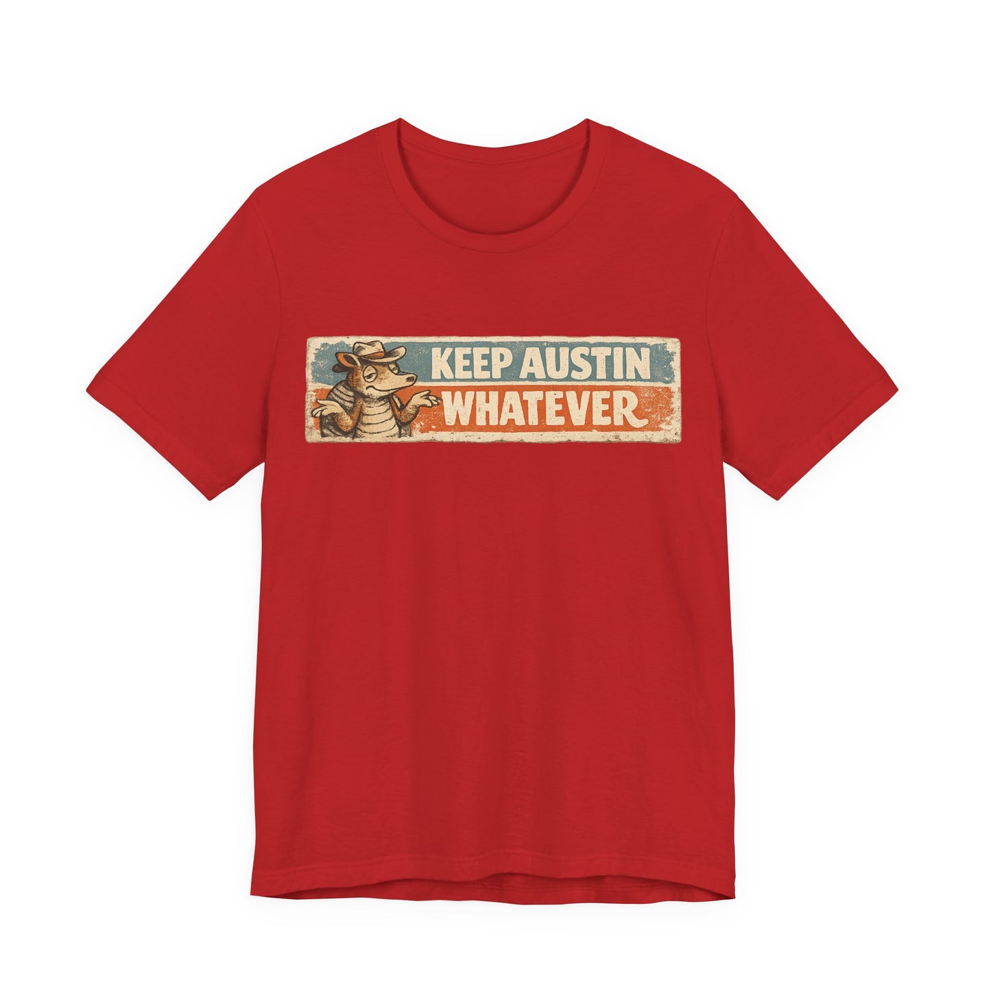 Keep Austin Whatever Retro Tee