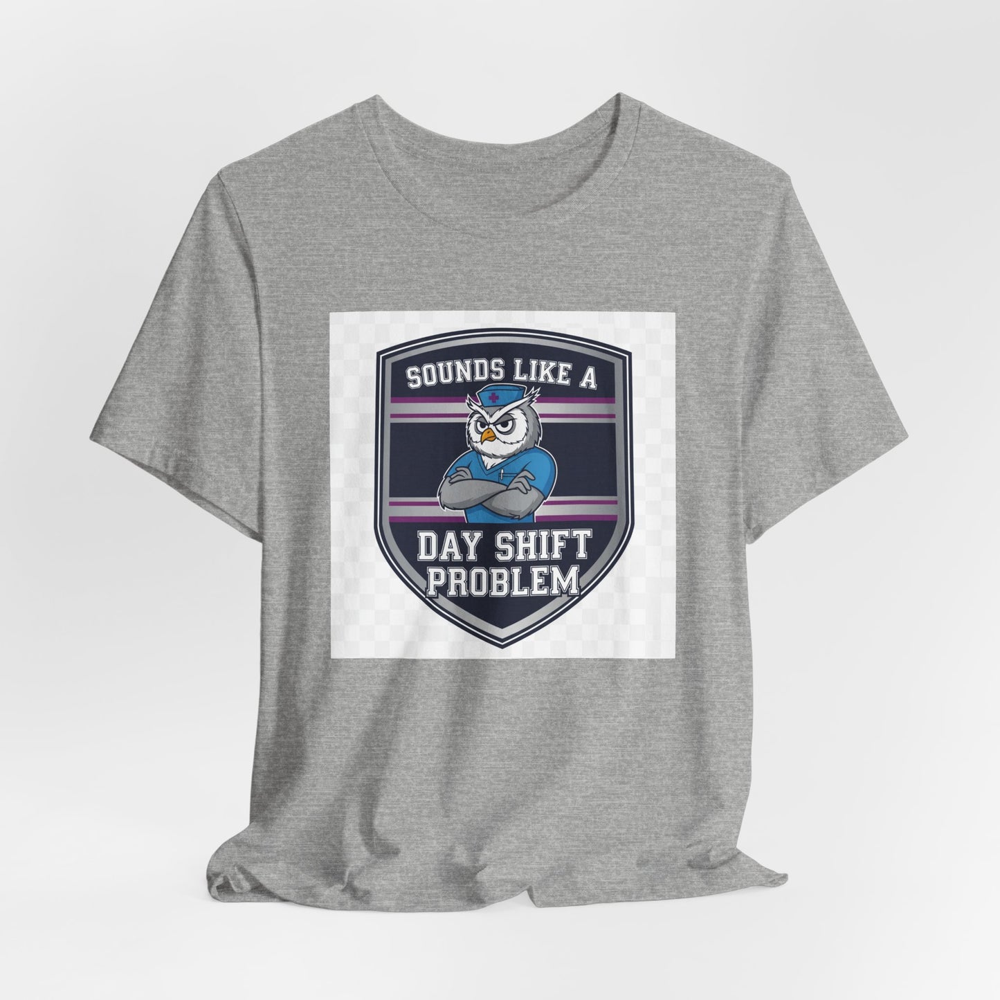 Vintage Owl Nurse Day Shift Tee