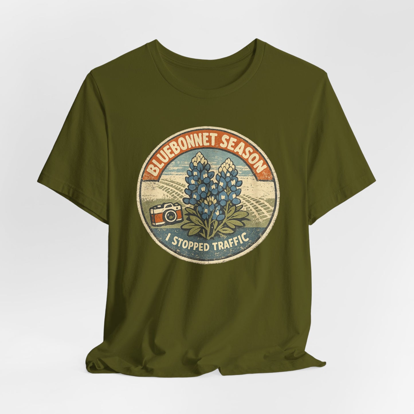 Texas Bluebonnet Tourist Vintage Tee