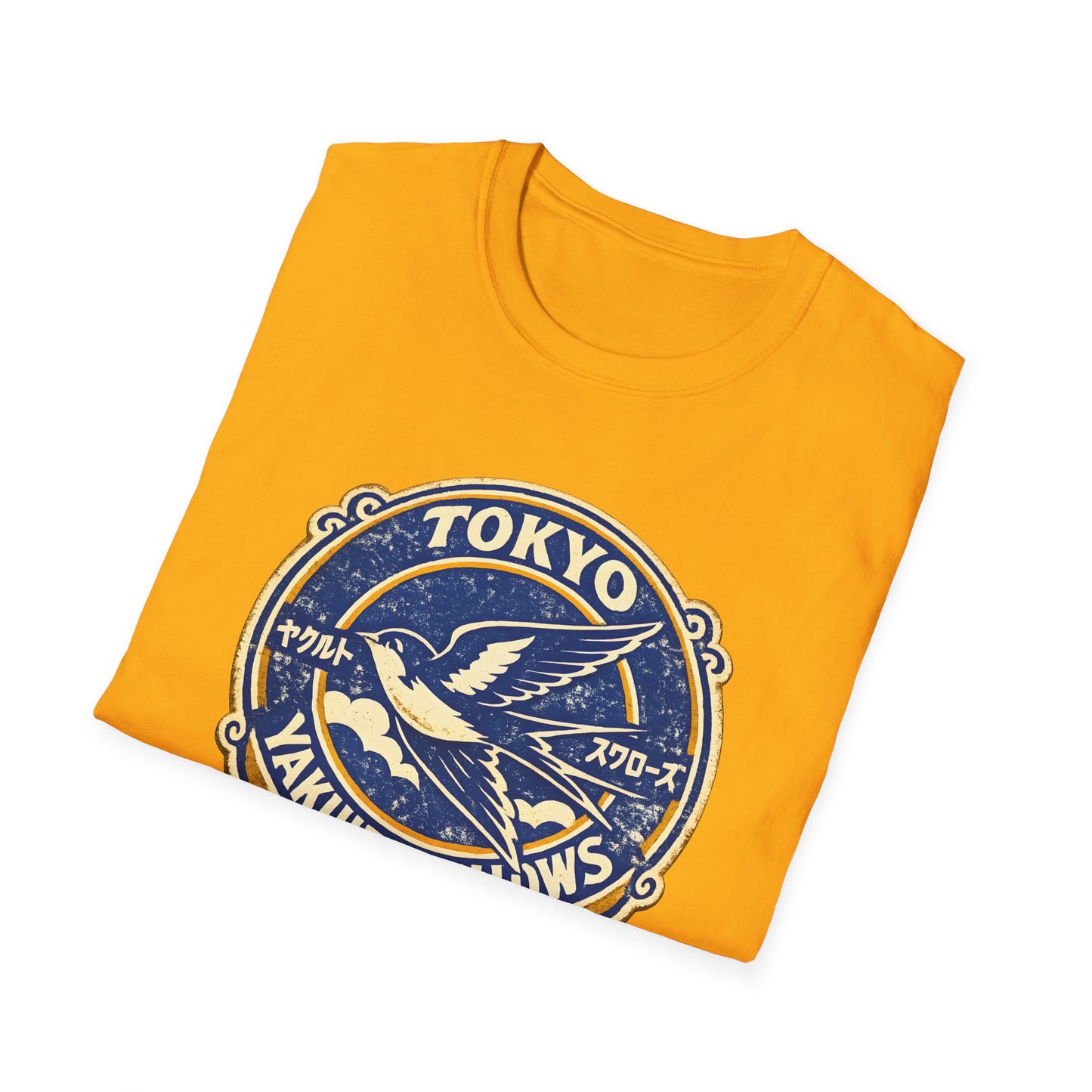 Tokyo Yakult Swallows Vintage Baseball Badge Tee