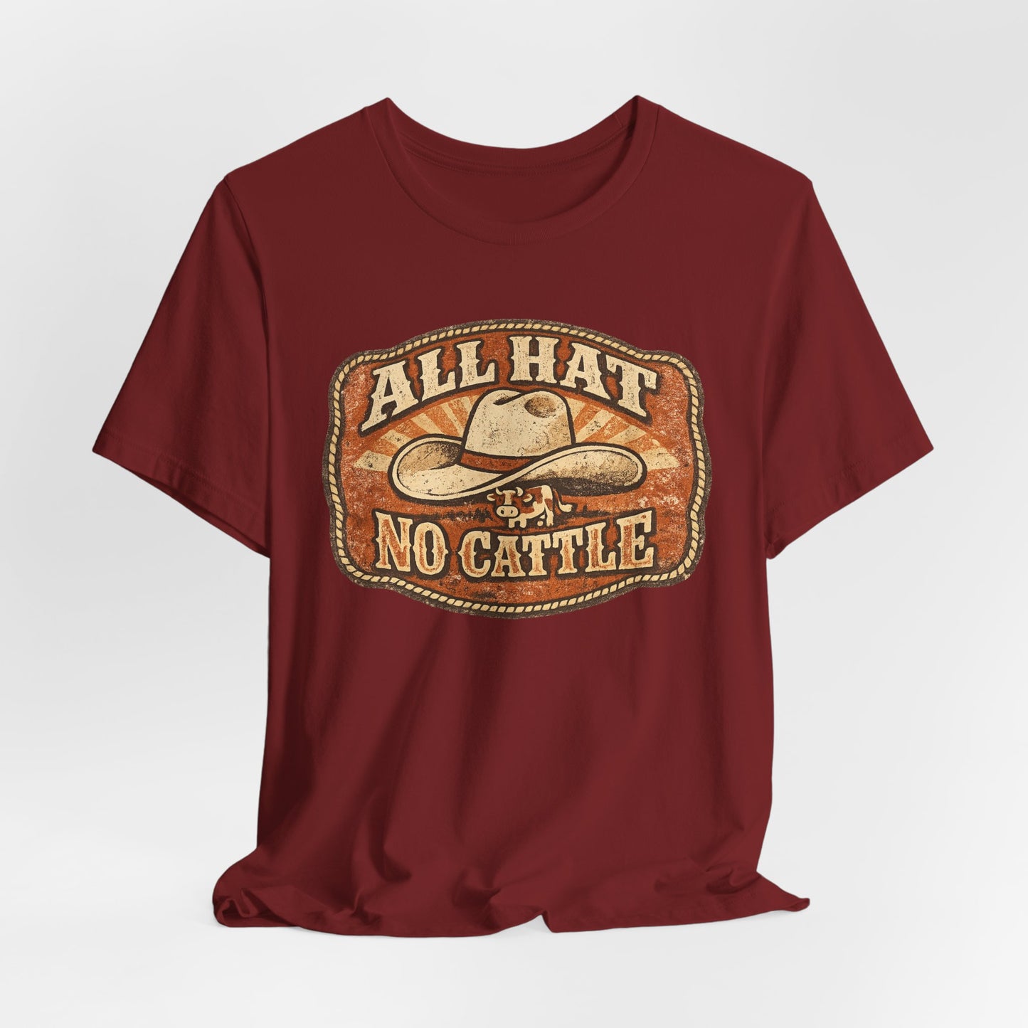 All Hat No Cattle Vintage Tee