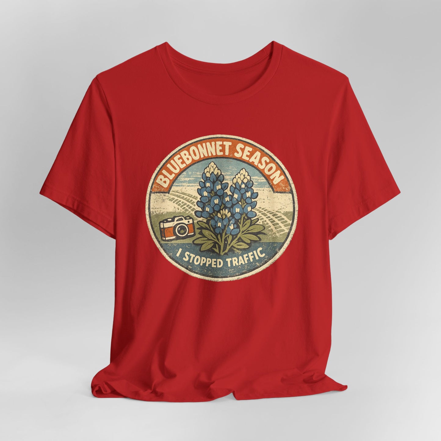Texas Bluebonnet Tourist Vintage Tee