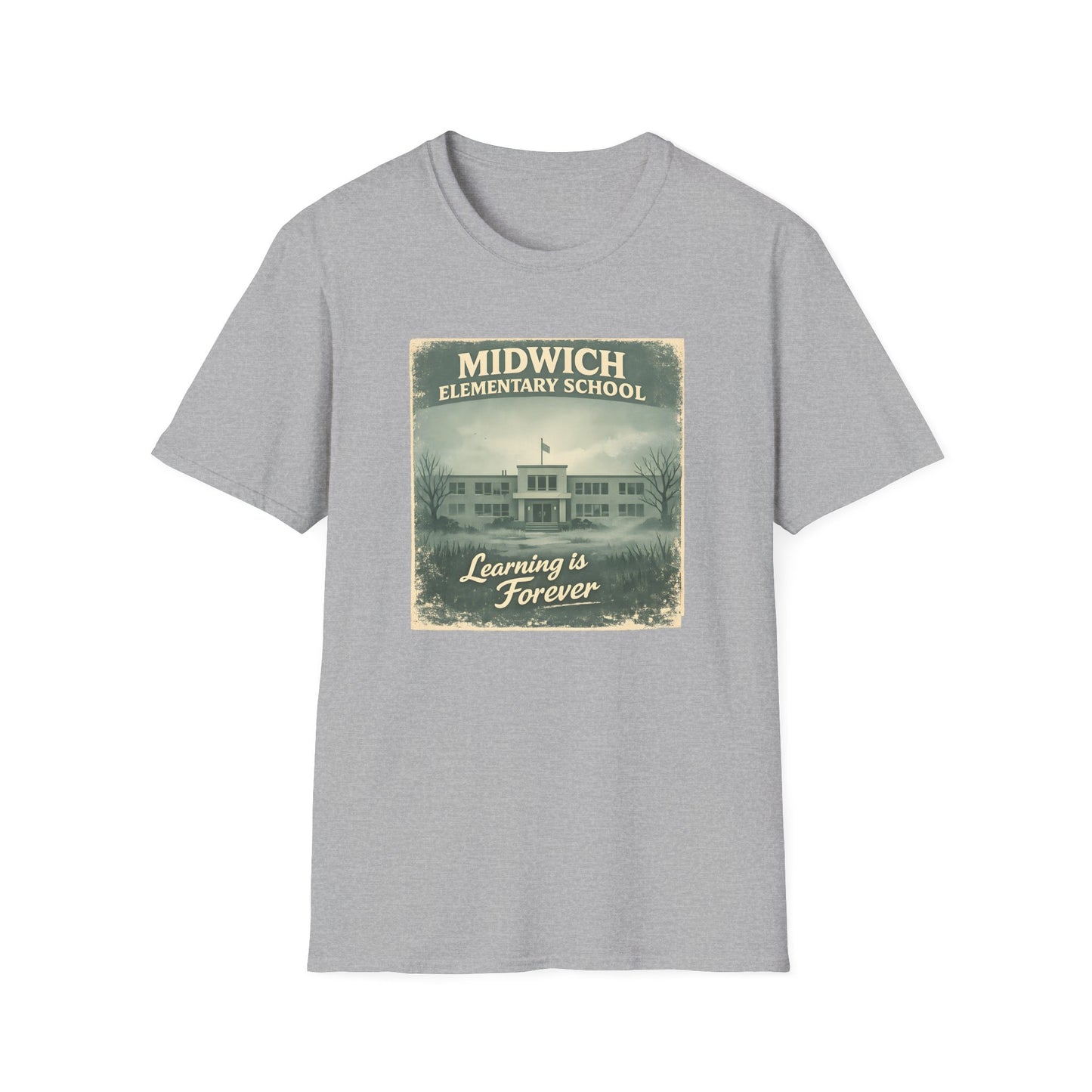 Midwich Elementary Vintage School Learning Forever Tee