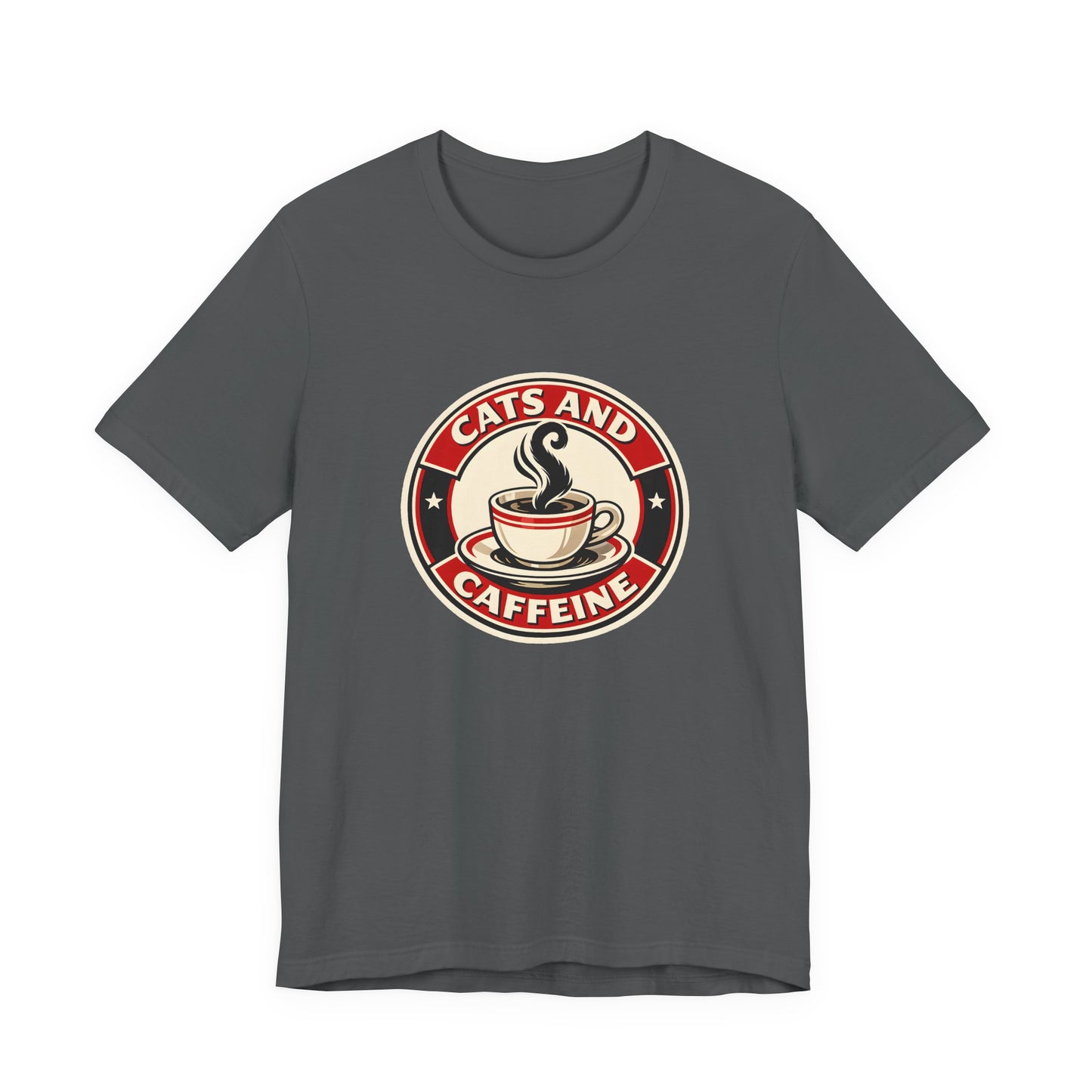 Cats And Caffeine V3 Tee