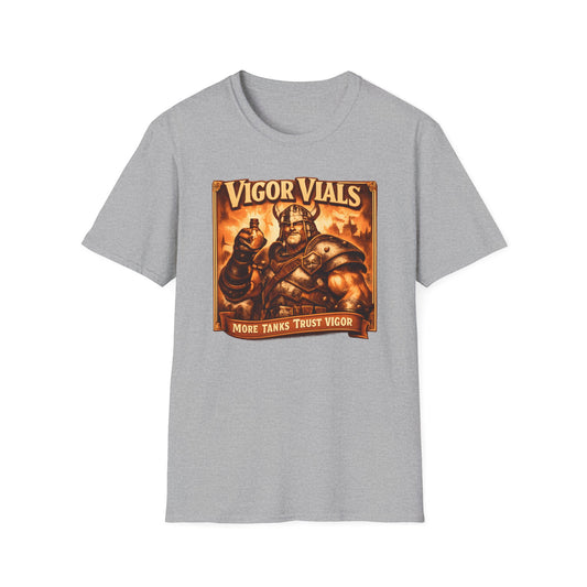 Vigor Vials Viking Warrior Gaming Tee