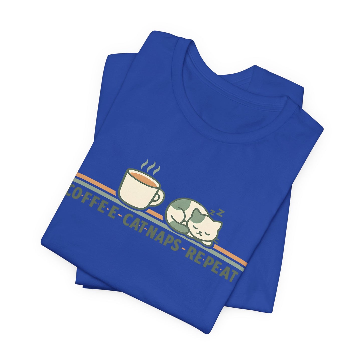 Coffee Cats Calm V3 Tee