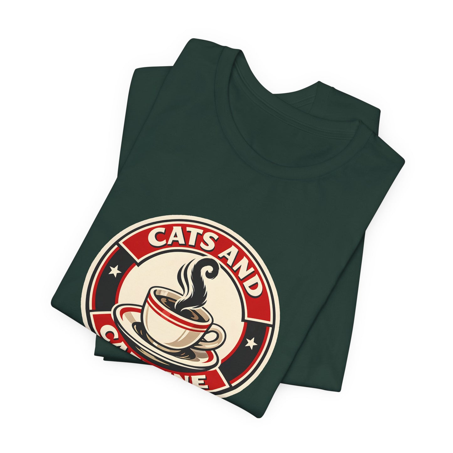Cats And Caffeine V3 Tee