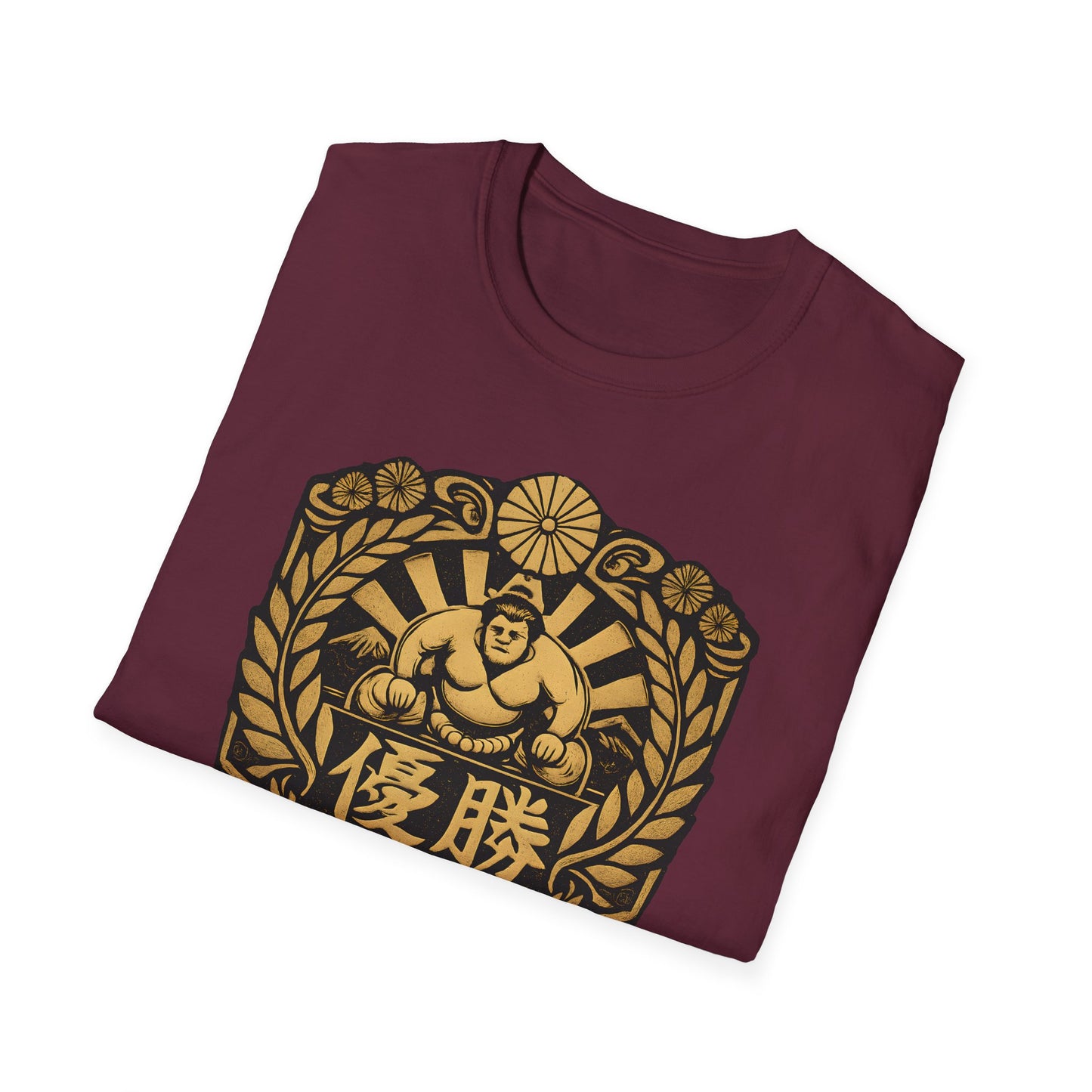 Sumo Champion Victory Crest Tee
