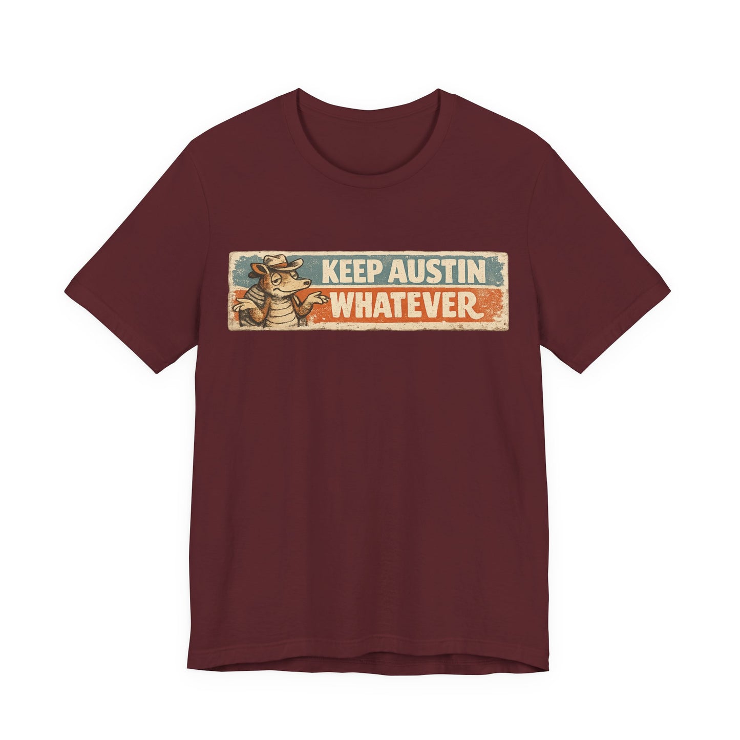 Keep Austin Whatever Retro Tee