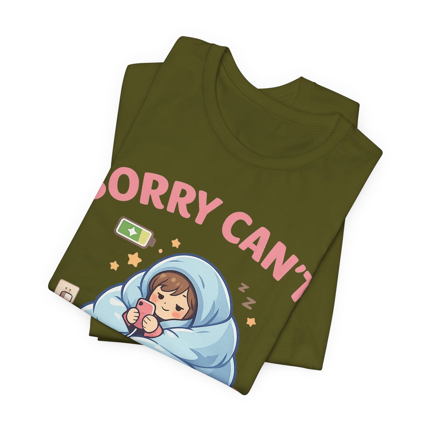 Sorry Can't Recharging Vintage Tee