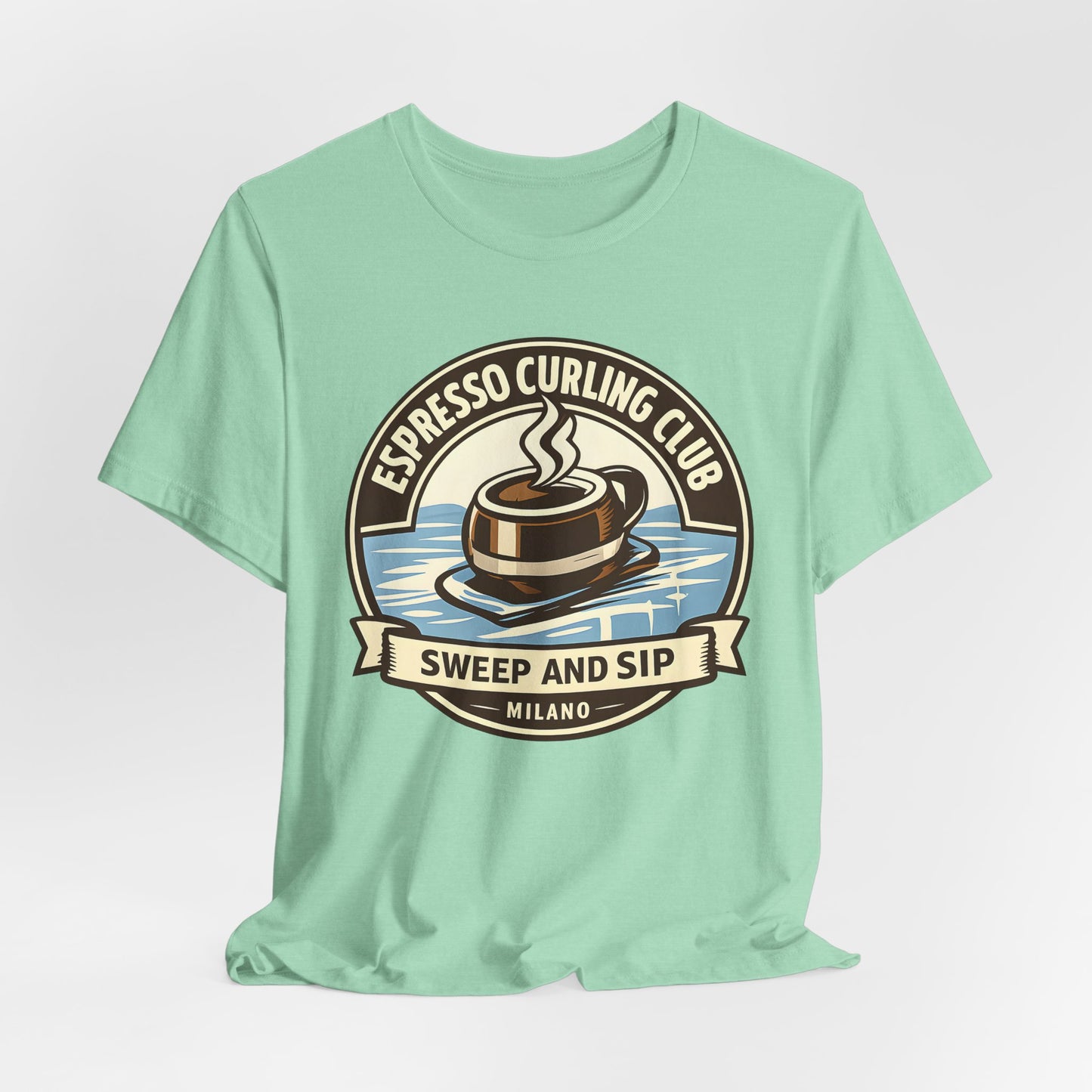 Espresso Curling Club Tee