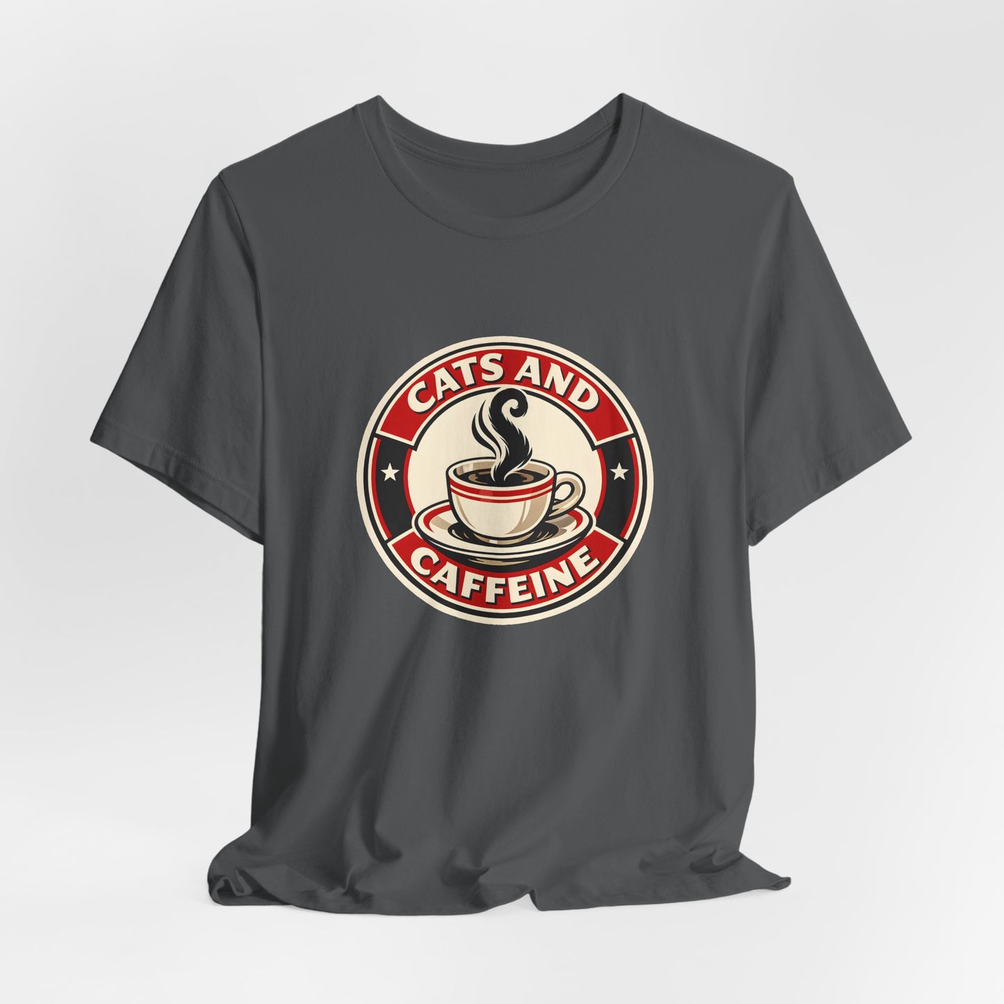 Cats And Caffeine V3 Tee