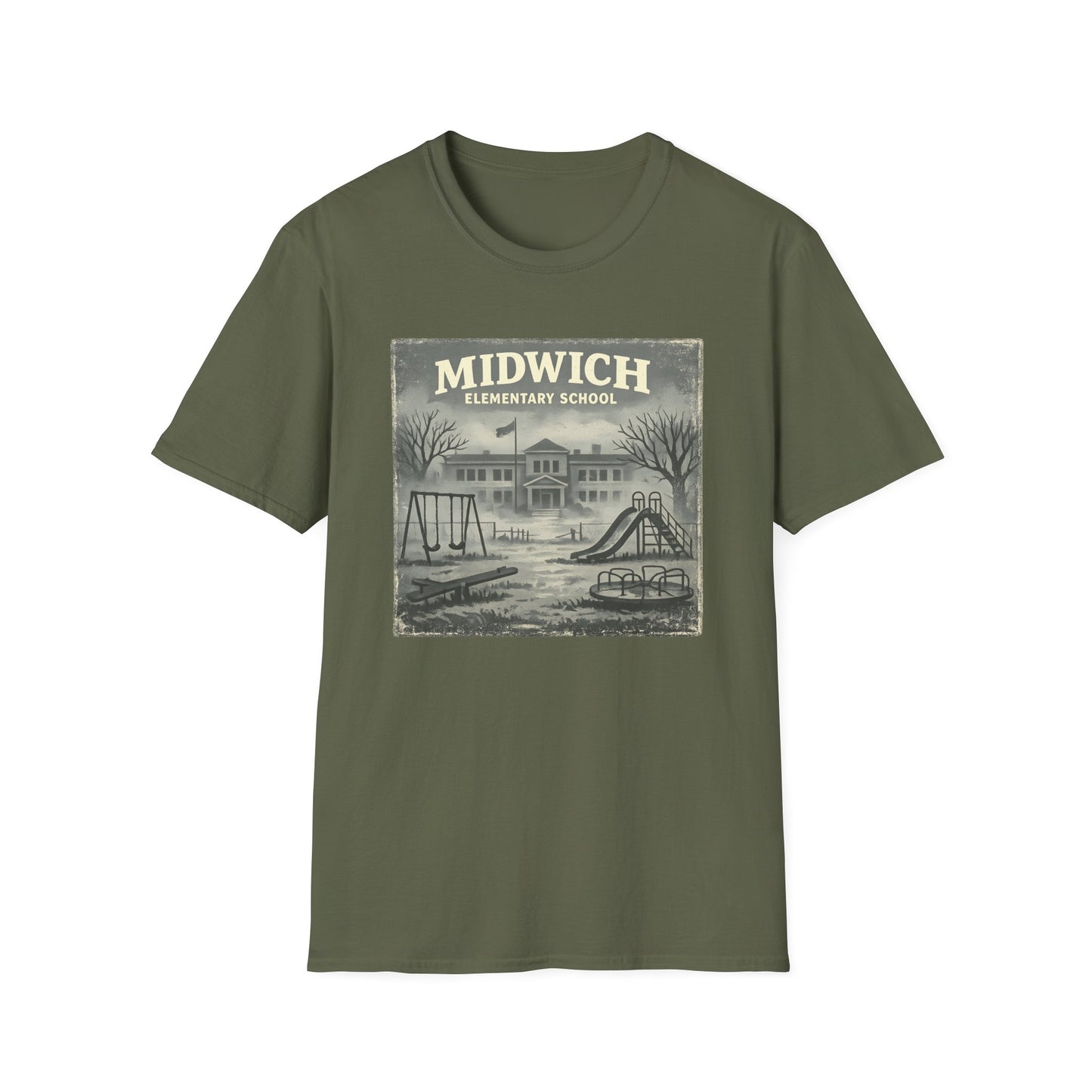 Midwich Elementary Vintage Horror School Playground Tee