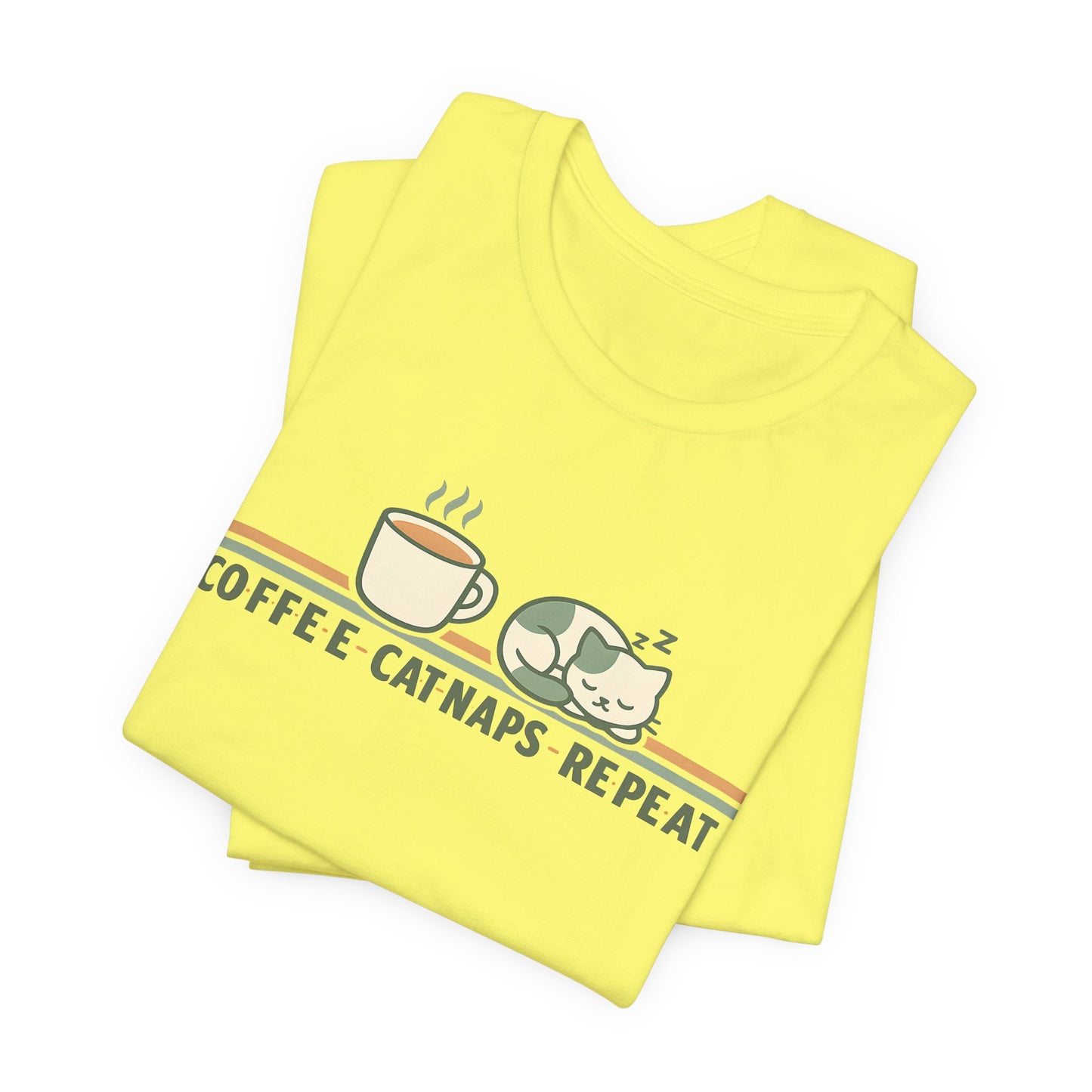 Coffee Cats Calm V3 Tee