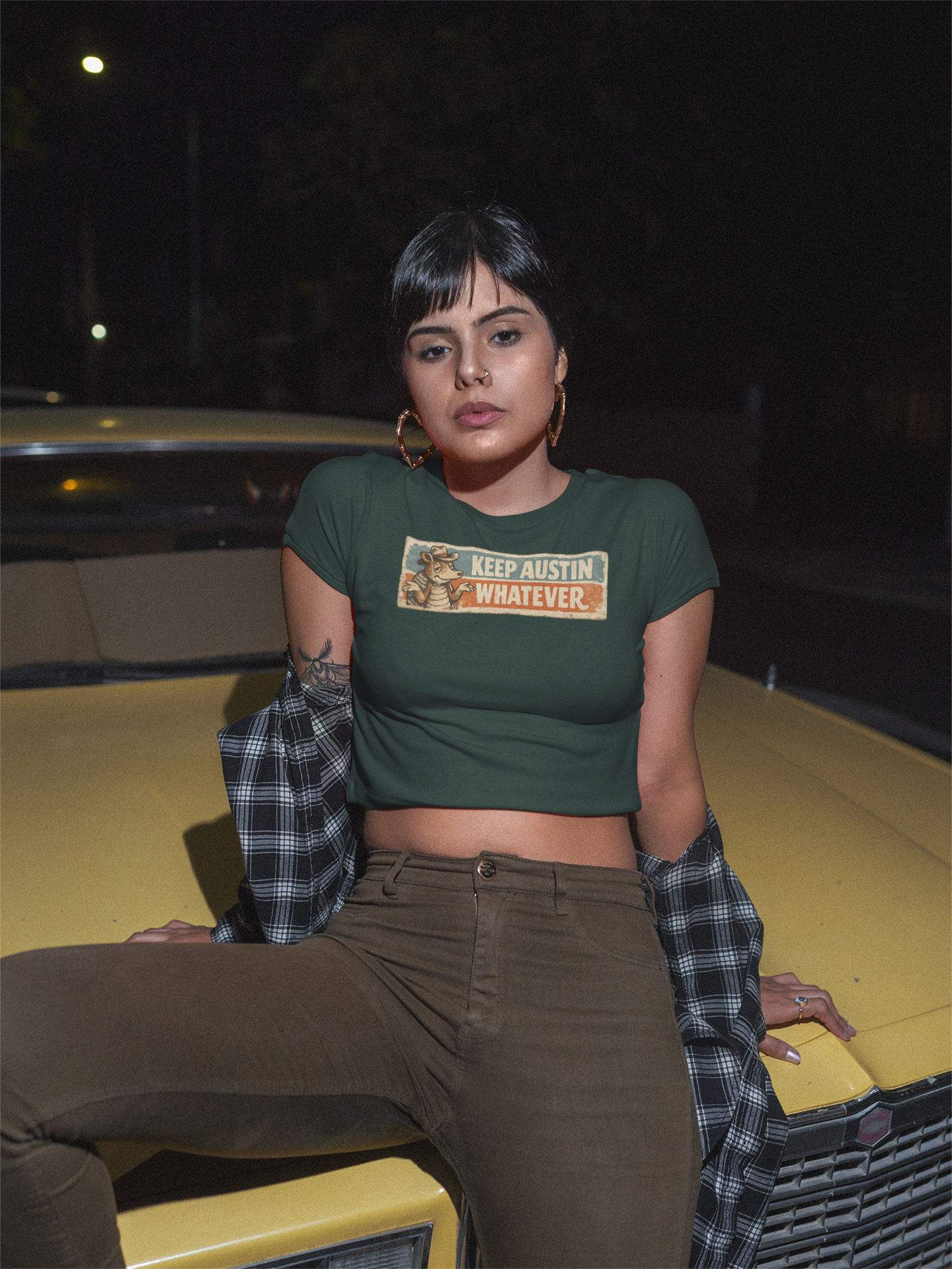 Keep Austin Whatever Retro Tee