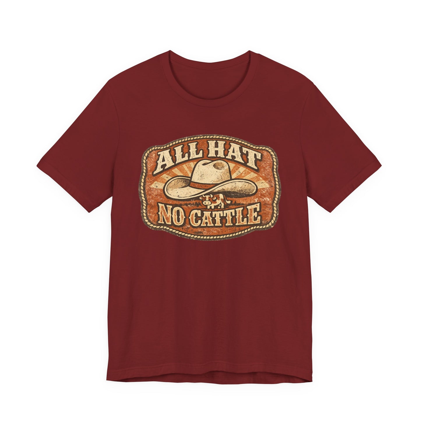 All Hat No Cattle Vintage Tee