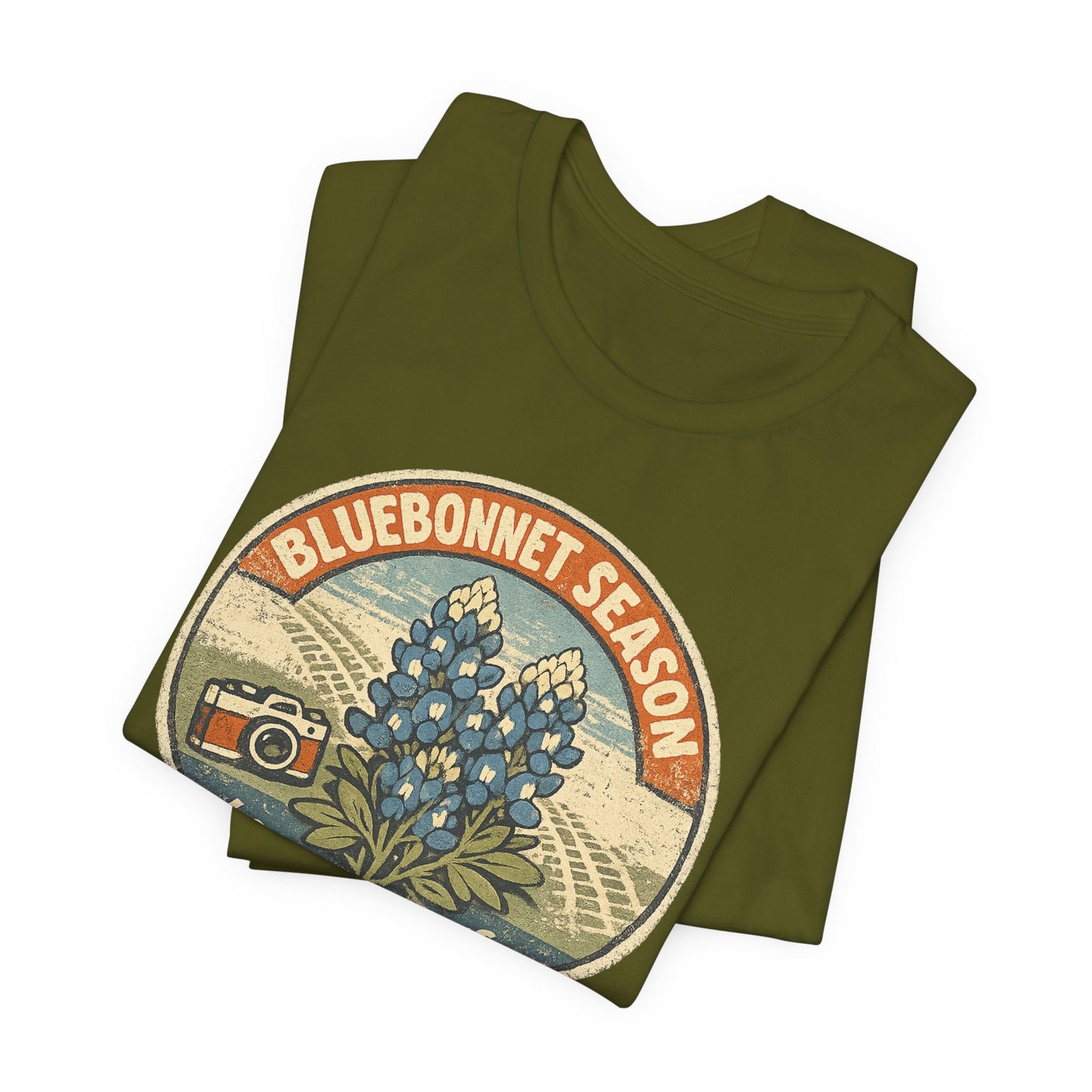Texas Bluebonnet Tourist Vintage Tee