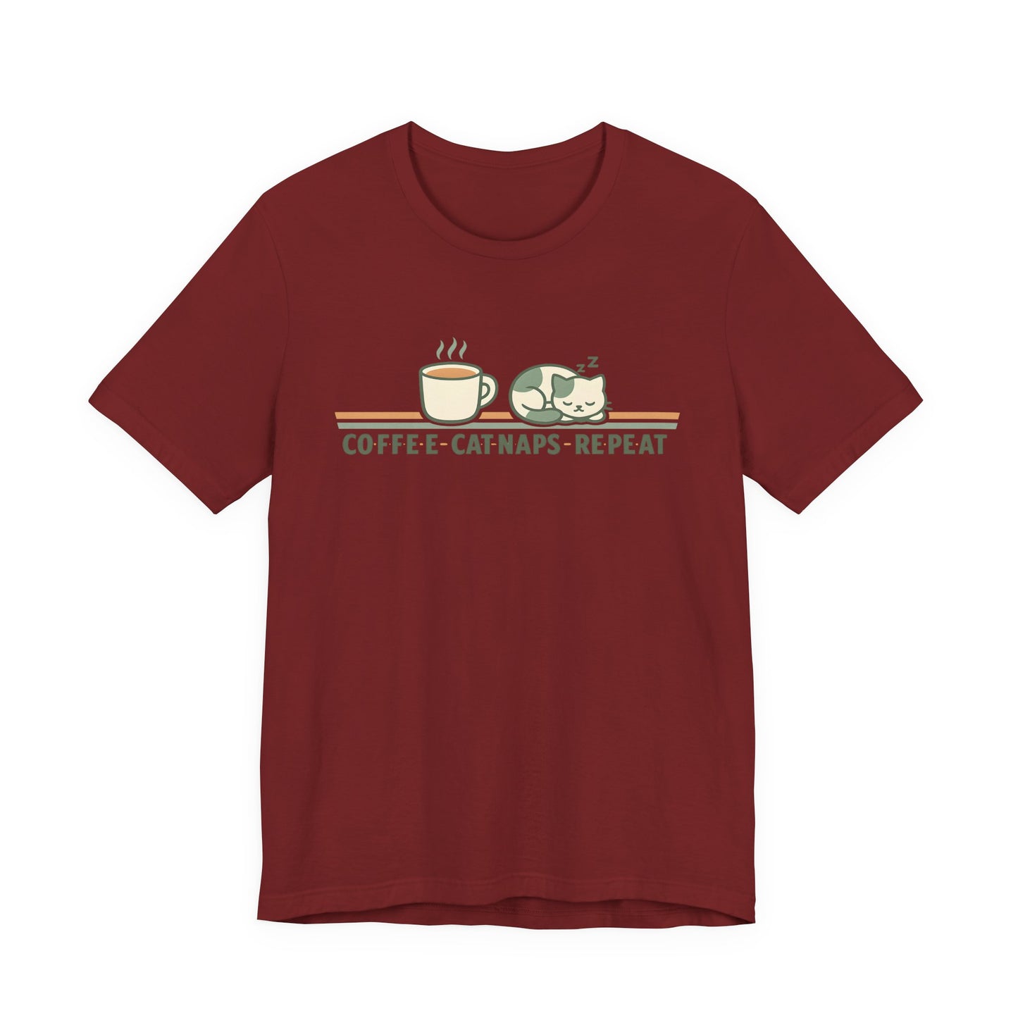 Coffee Cats Calm V3 Tee