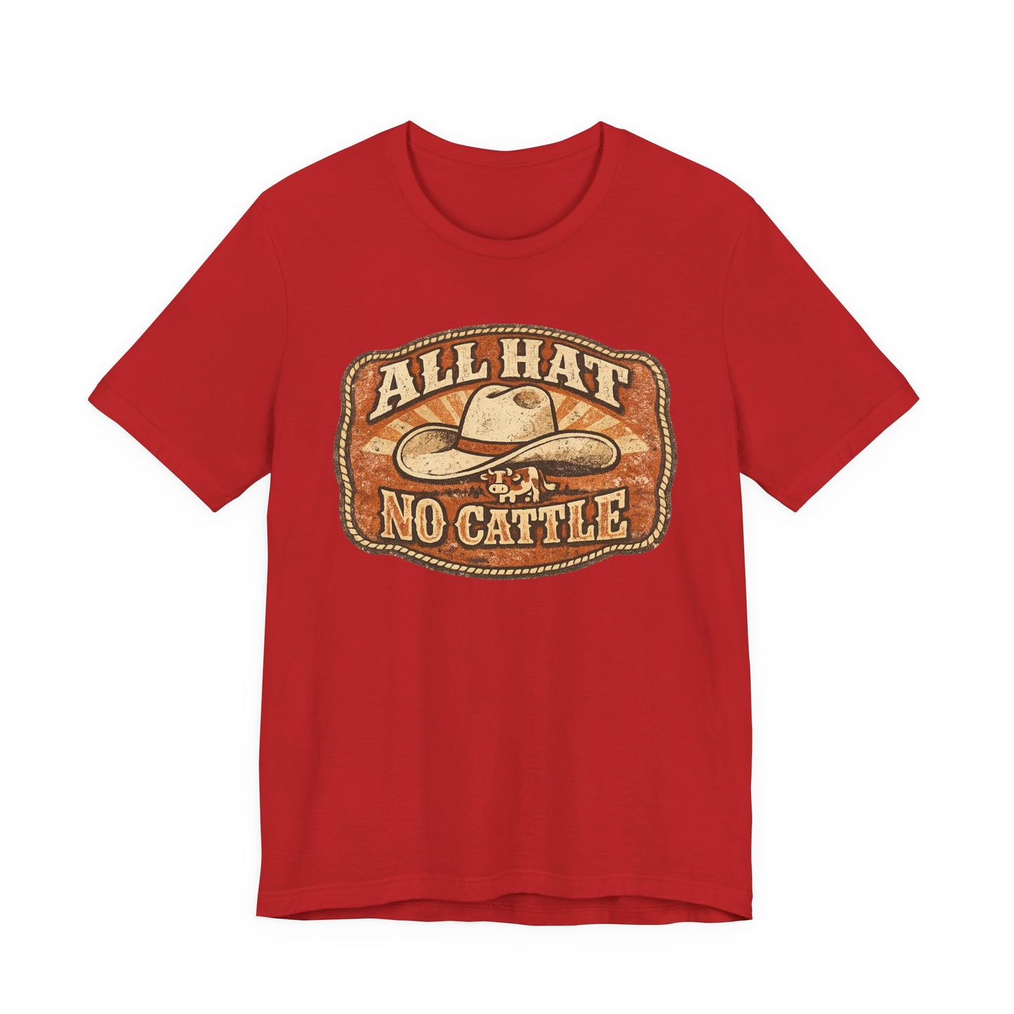 All Hat No Cattle Vintage Tee