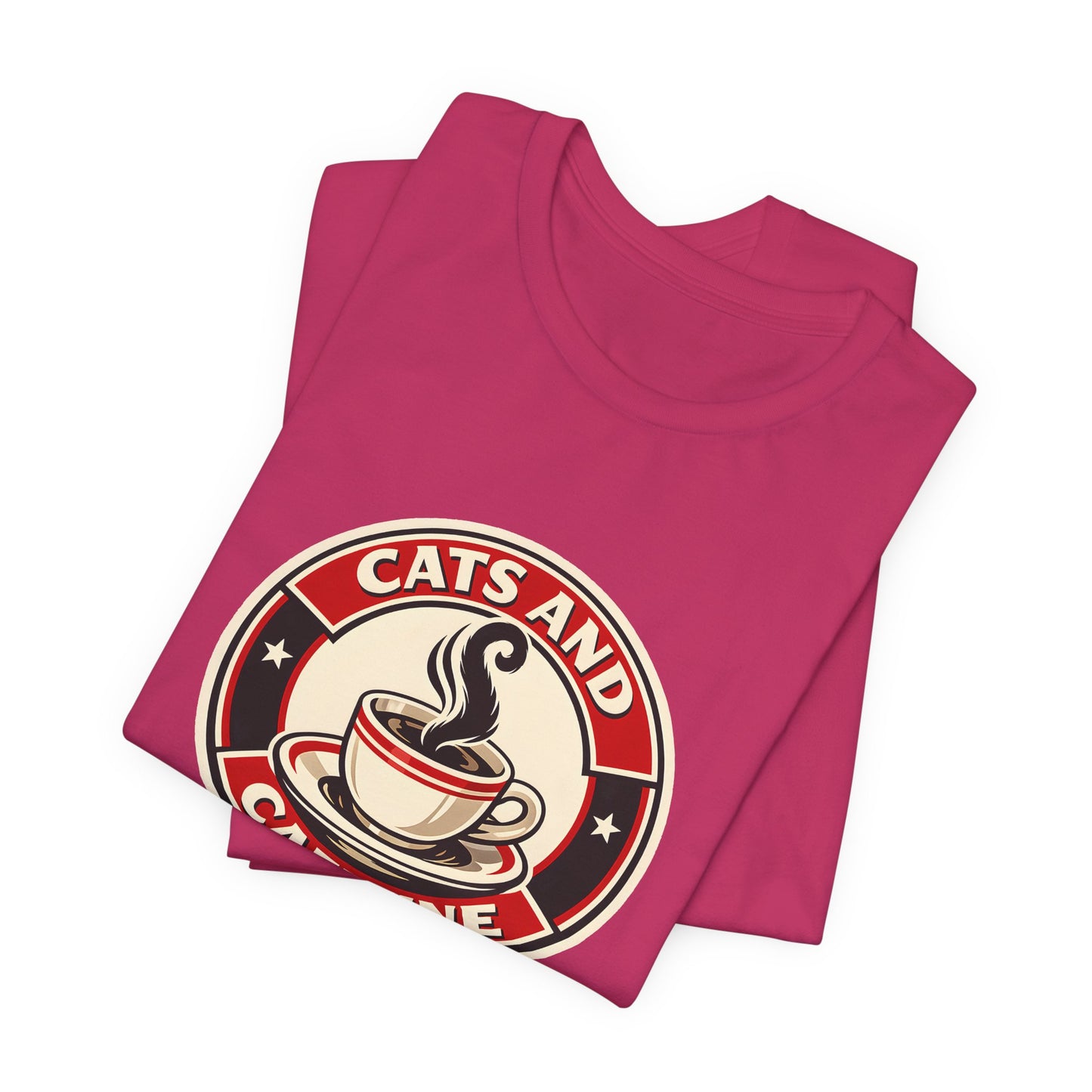 Cats And Caffeine V3 Tee