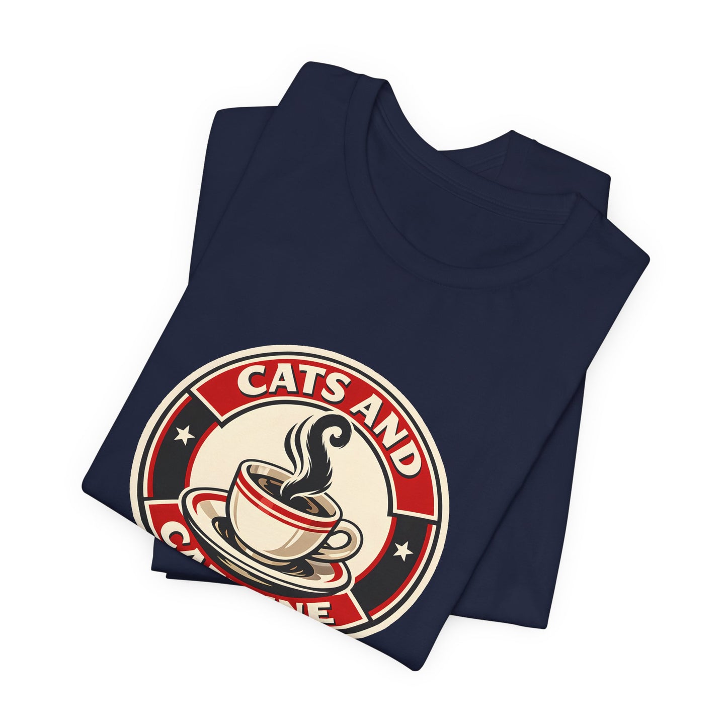 Cats And Caffeine V3 Tee
